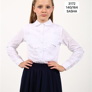 Белые блузки оптом от Sezim Kids в Бишкеке - Высокое качество по низким ценам