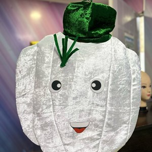 Костюм Чеснок размер стандарт в завязке 5шт подходит