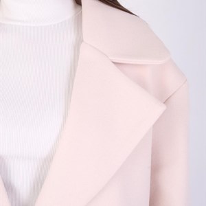 НОВИНКА   Укороченное пальто весна Ткань дорогой кашемир