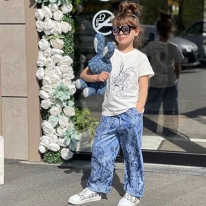 Двойка от Dior Комплект заяц голубой Размерный ряд