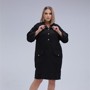 Платье Идиллия Арт 1141  Ткань Твид  Размеры 48 50