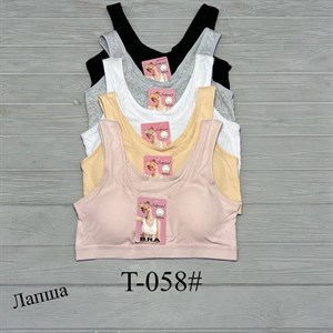 Артикул T 058 Расцветки 5 цветов В упаковке 6 штук