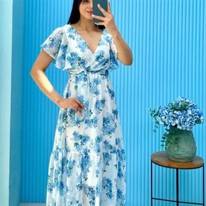 Очень нежное милое платье на лето Воздушный шифон