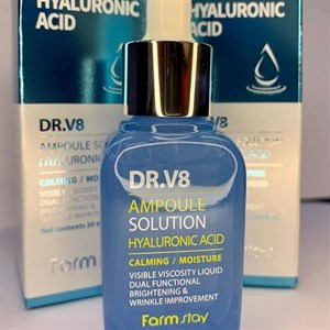 Сыворотка для лица FarmStay DR V8 Ampoule Solution