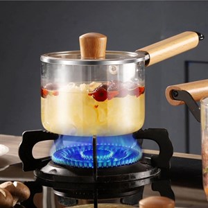 Мультифункциональная термостойкая стеклянная кастрюля