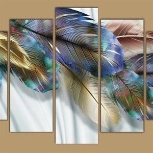 Модульная картина из пяти частей Размер 80 на 140