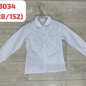 Качественные белые блузки оптом для детей от Sezim Kids