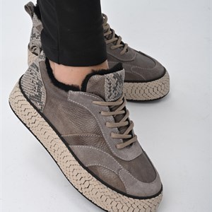 Зимние кеды на меху из натуральной замши и кожи – комфорт и стиль в одной паре!