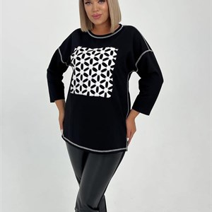 Стильная Туника BelMaRo Артикул цвета 116 01 Черный