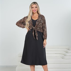 Элегантные платья-комбинации от JazuBrand - идеальный выбор для женщин больших размеров
