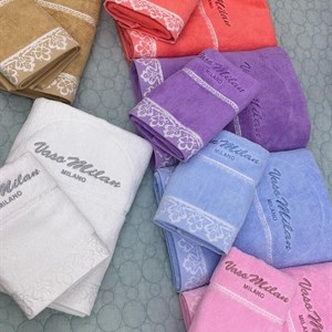 Корейские полотенца для лица и тела из хлопка  Очень