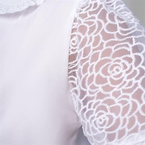 Нежная блузка с кружевными рукавами SASHA по лучшим