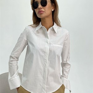  Базовый белый цвет с серой тонкой полоской очень