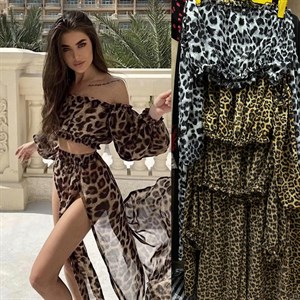 Получили пляжную двойку в трендовом принте