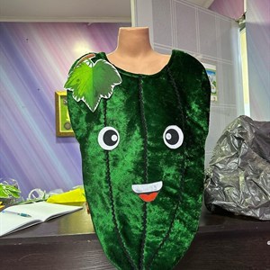 Осенняя новинка Костюм огурец Оптом 600сом с шапкой