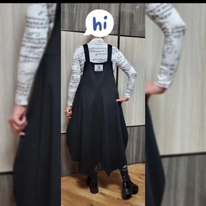 Модель 543 Сарафан из плотного трикотажа В стиле Спорт