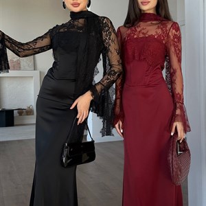 Стильные платья оптом: черный, бордо, шоколад, темносиний | byalisa.kg