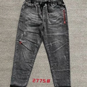 Модель 2775 Джинсы серого цвета Ткань стрейч комфортная