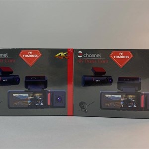 Авто регистратор 3-канальный TOMBOSS - Оригинальные новинки 4K UHD