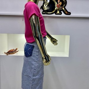   Шикарная джинсовая юбка в наличии в ограниченном