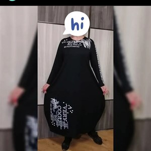 Модель 7094 Платье Спорт шик Трикотаж Осень Размер