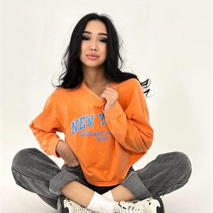NEW COLLECTION СВИТШОТ с надписью Артикул 2353 18