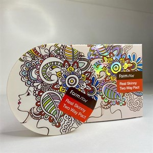 Компактная пудра для лица со сменным блоком Farmstay