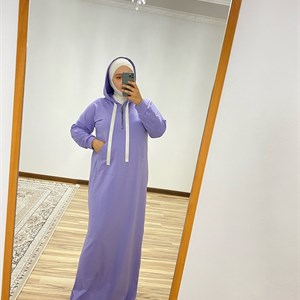 Kamelia kg_         Худи платья С замком на груди