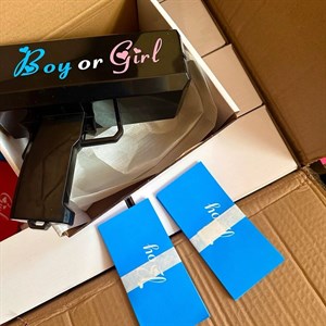 Пистолет на гендер пати Boy or girl Джунхай 5 ряд