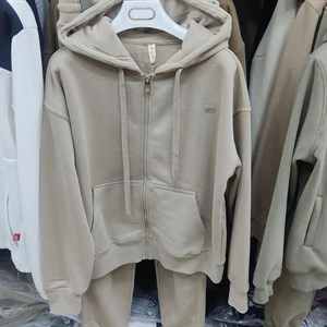 Женские спортивные костюмы новинки с начесом широкий