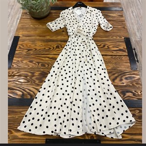 Самое милое платье на запах Вечно модный горох Размеры