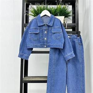 Джинсовые костюмы для подростков Производство Гуанчжоу