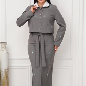 Купите идеальный двойной костюм в больших размерах | Женская одежда оптом