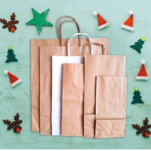 Merry Christmas Крафт пакеты