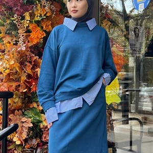 Элегантные костюмы из трехнитки для зимы | Мусульманская одежда