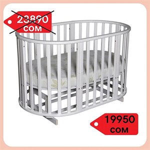 Детская кроватка Любаша 4 Компактная кроватка Любаша