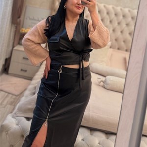 Стильные кожаные юбки для пышных дам от ALTYSHA COLLECTION - Новинки сезона!