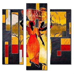 Модульная картина из пяти частей Размер 80 на 140