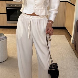 Стильный жакет в стиле Pinterest 🌸 TALANTOVA collection — белый, голубой, пудра, золотистый