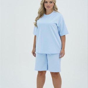 Oversize Женский спортивный летний костюм двойка