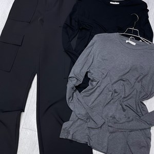 Новая коллекция брюк и лонгсливов из Италии