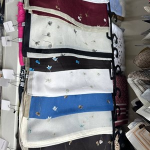 Женский платок 90×90 из тонкого кашемира — производство Китай