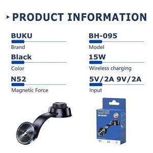 Авто подставка BUKU с беспроводной зарядкой MagSafe - Доступна в Бишкеке!