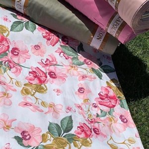 Ткань хлопок мерсиризованный сатин Ширина 2 40см Розничная