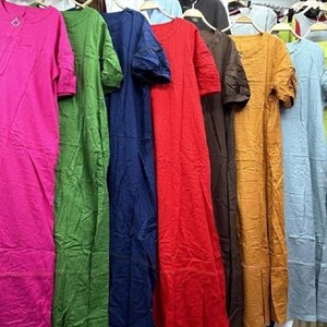 Льняные летние платья люкс — размеры 46–52, свет 8–9, модель 1 | NURZADA COLLECTION