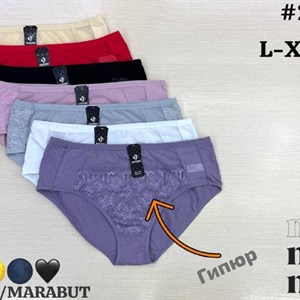 ANTTIFU/MARABUT женское нижнее белье, артикул 2757 — 7 расцветок, L–XXL, 12 шт в упаковке