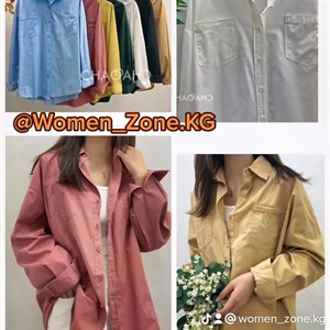 Рубашки однотонные Разные по тканями Фабричного Качества