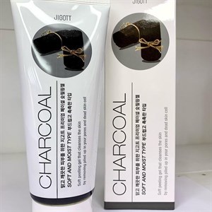 Пилинг гель для лица отшелушивающий с древесным углем