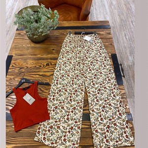 Чудесные штаны трубы Качество Штапель