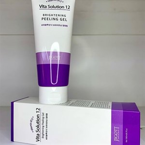 Jigott Осветляющий пилинг гель для лица Vita Solution